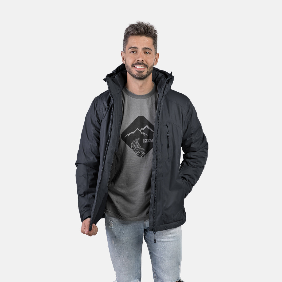 CHAQUETA DE FIBRA IMPERMEABLE NALUNS M