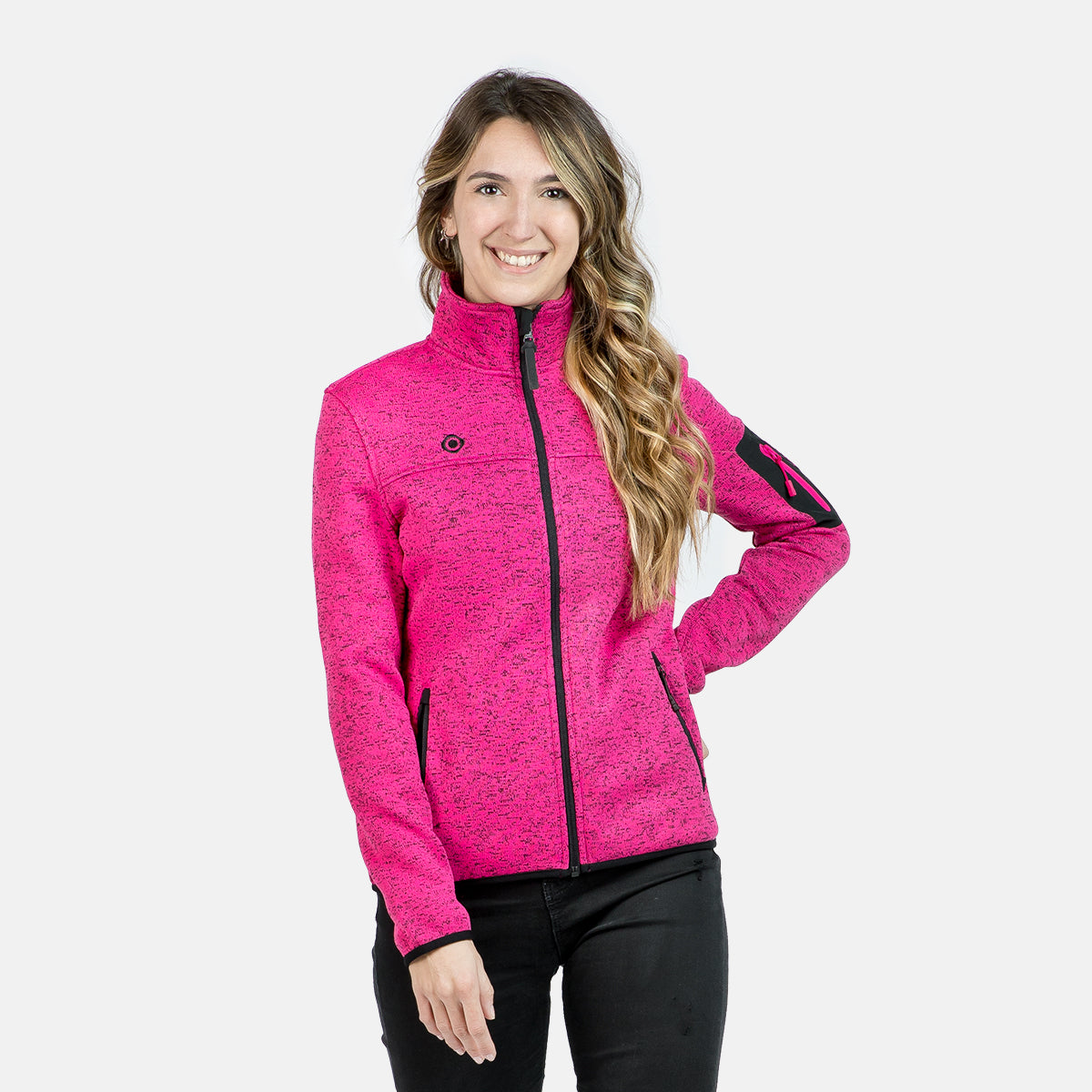 CHAQUETA POLAR DE PUNTO SAMAUN W