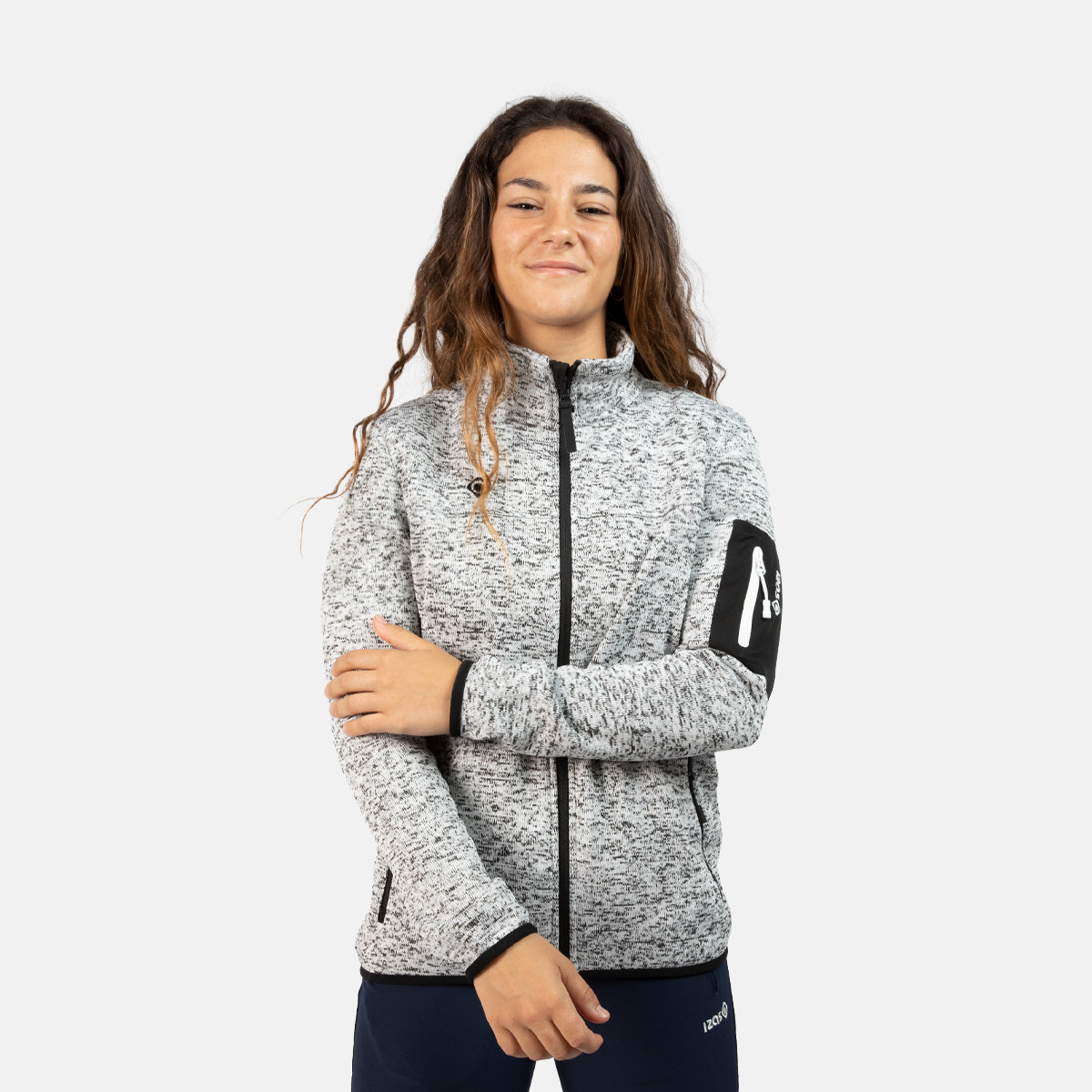 CHAQUETA POLAR DE PUNTO SAMAUN W