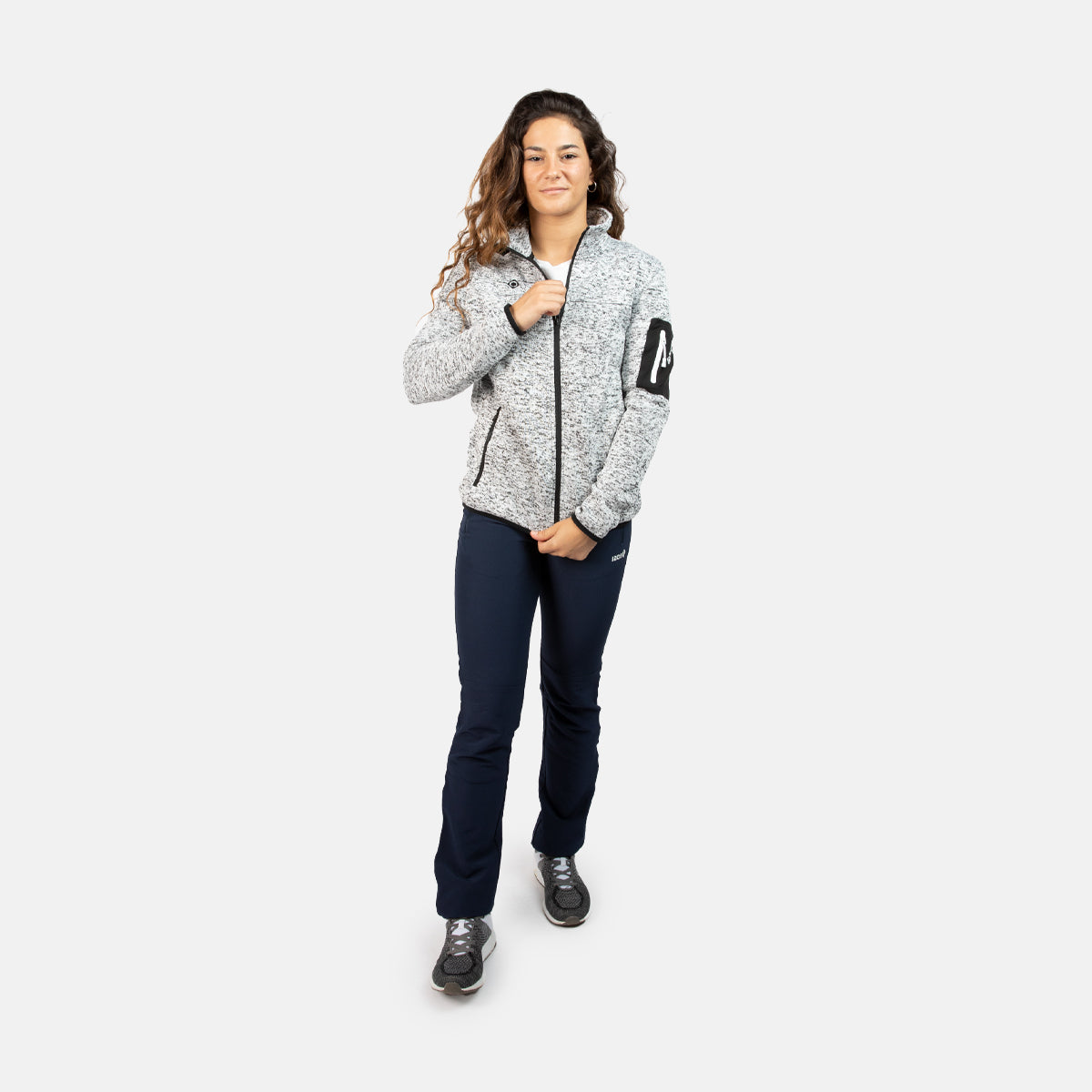 CHAQUETA POLAR DE PUNTO SAMAUN W