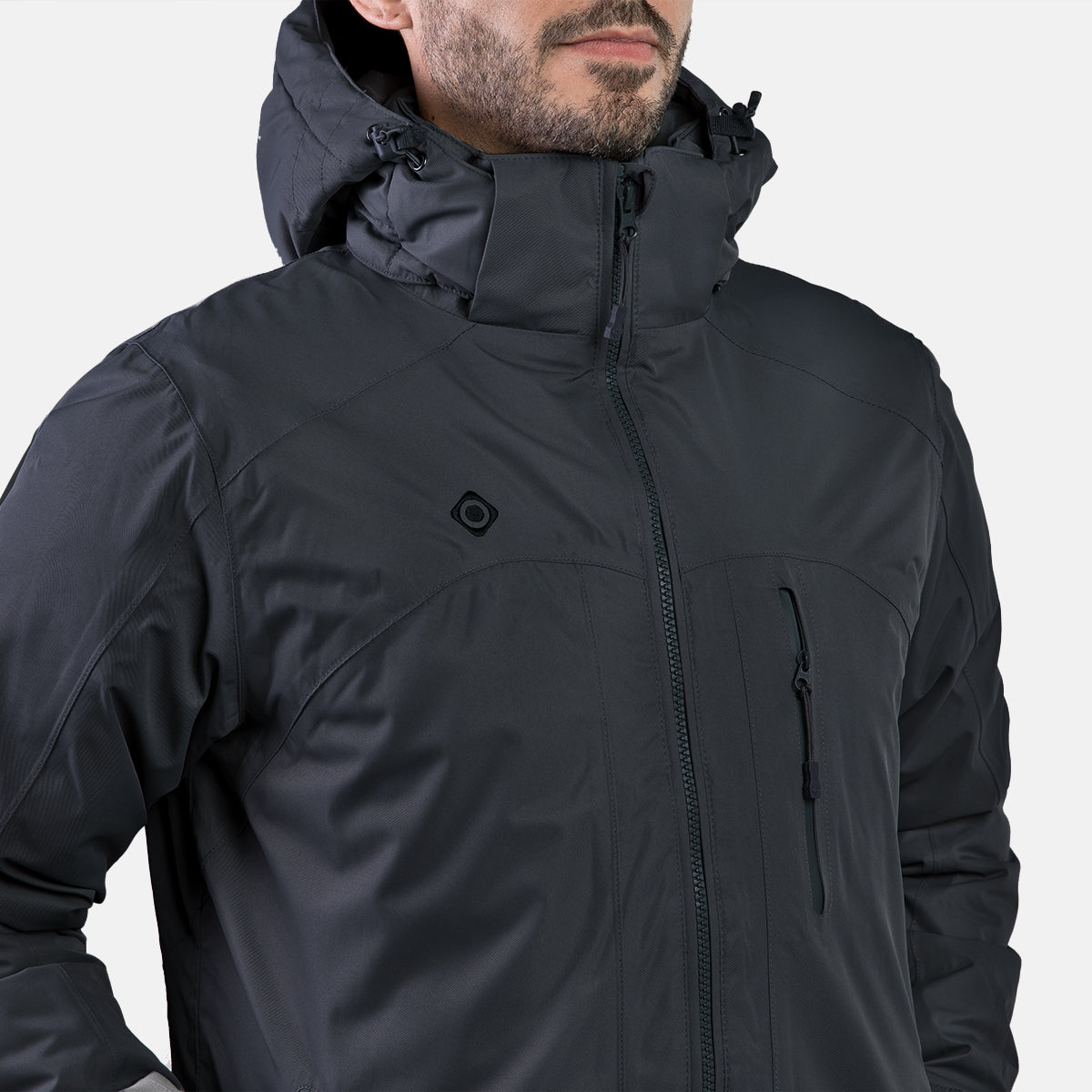 CHAQUETA DE FIBRA IMPERMEABLE NALUNS M